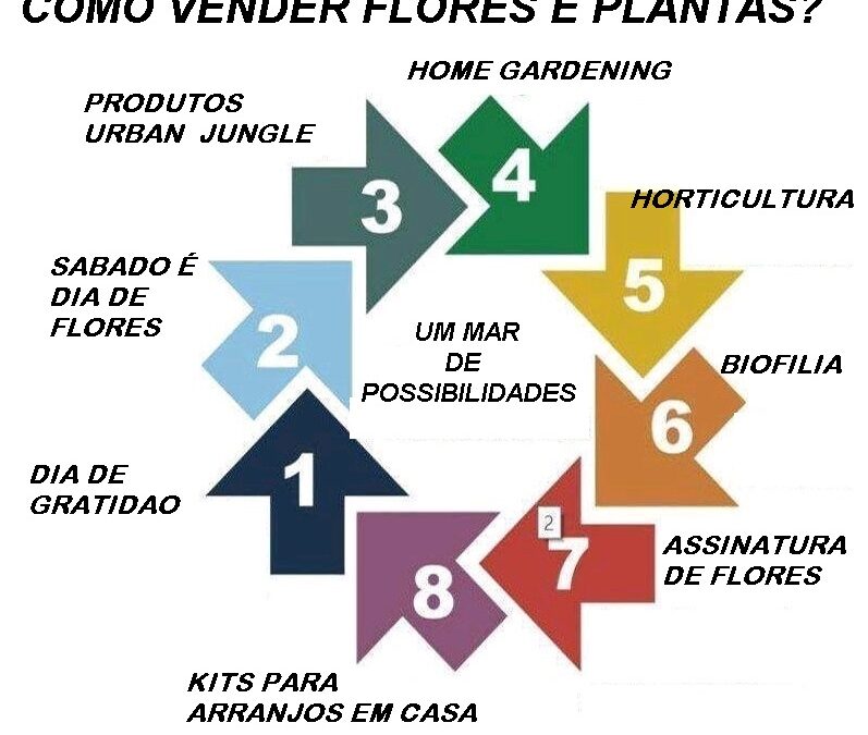 NOVOS MERCADOS PARA FLORES E PLANTAS