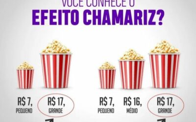UTILIZE A ESTRATEGIA CHAMARIZ NA PRECIFICACAO