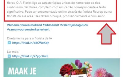 APP COM INTELIGENCIA ARTIFICIAL AUXILIA A VENDA NO VALENTINES